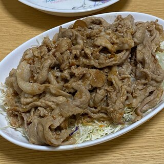 男子のハートわしづかみ❣️豚肉の生姜焼き